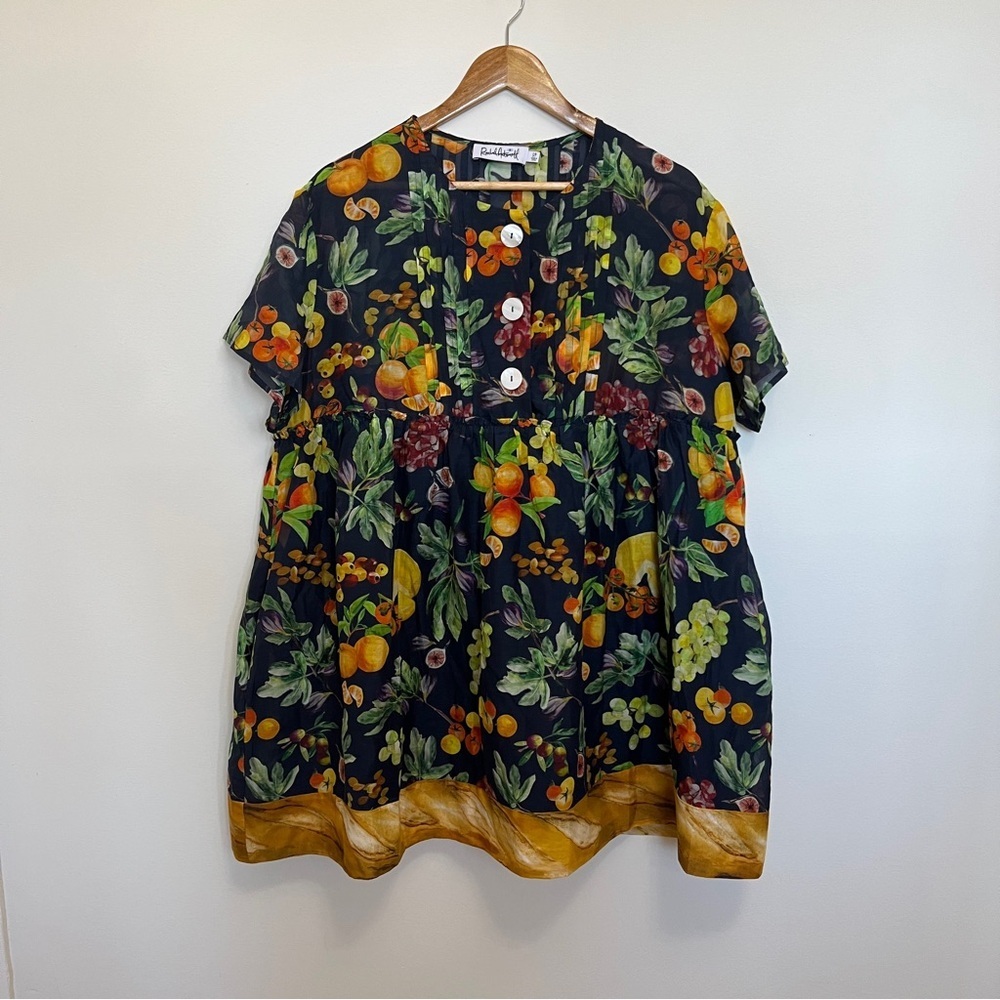 Rachel Antonoff Howard mini dress in Marie the baguettes Size Small NWOT - Picture 4 of 9